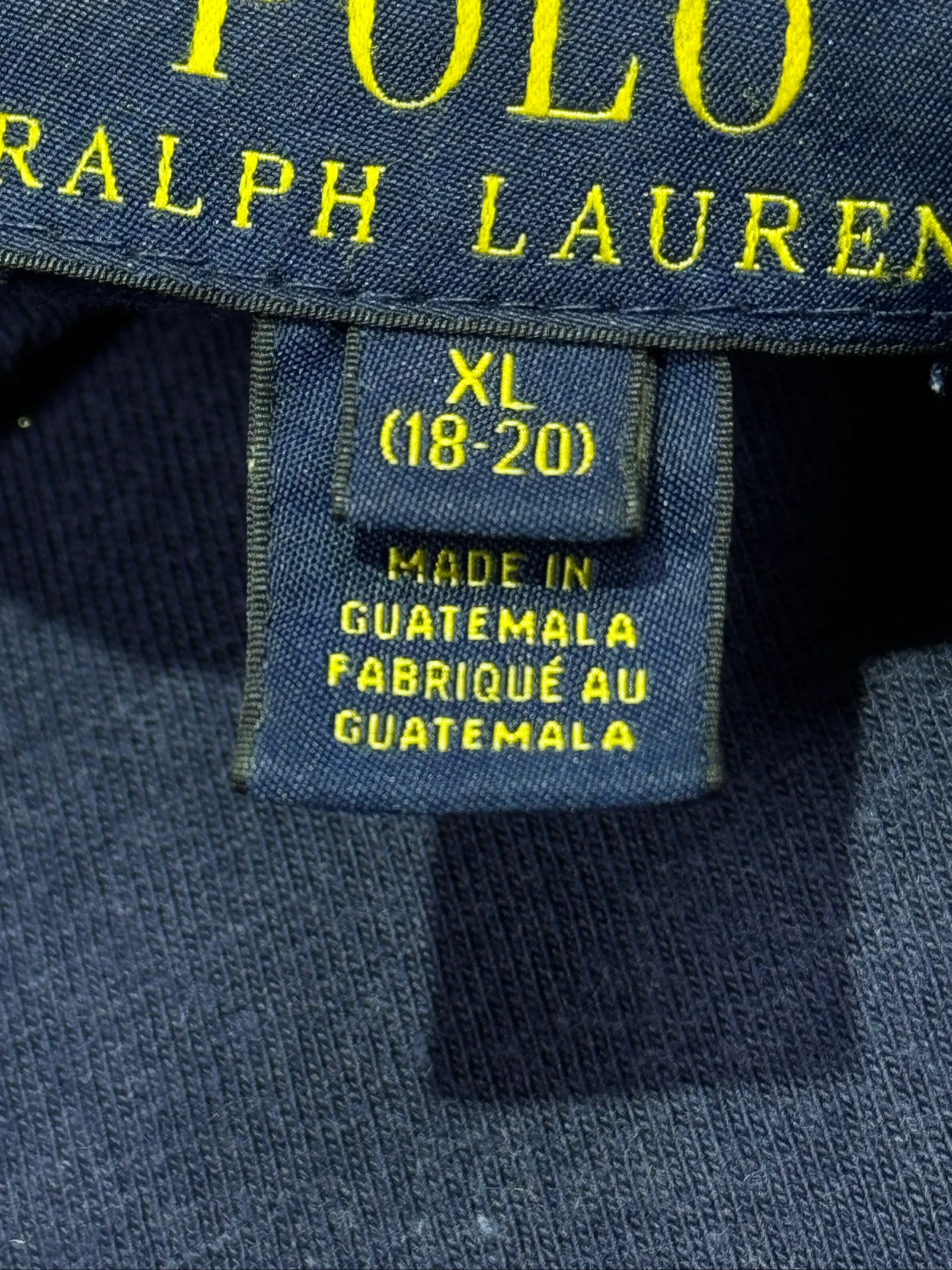 Polo Ralph Lauren Navy T-Shirt Red Pony XL – photo 6
